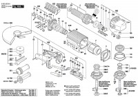 Bosch 0 602 335 004 ---- flat head angle sander Spare Parts
